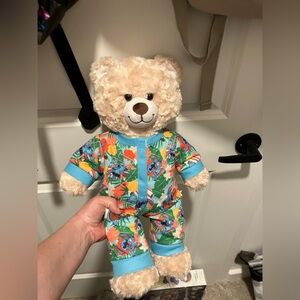 Build a bear with outfit included like new condition